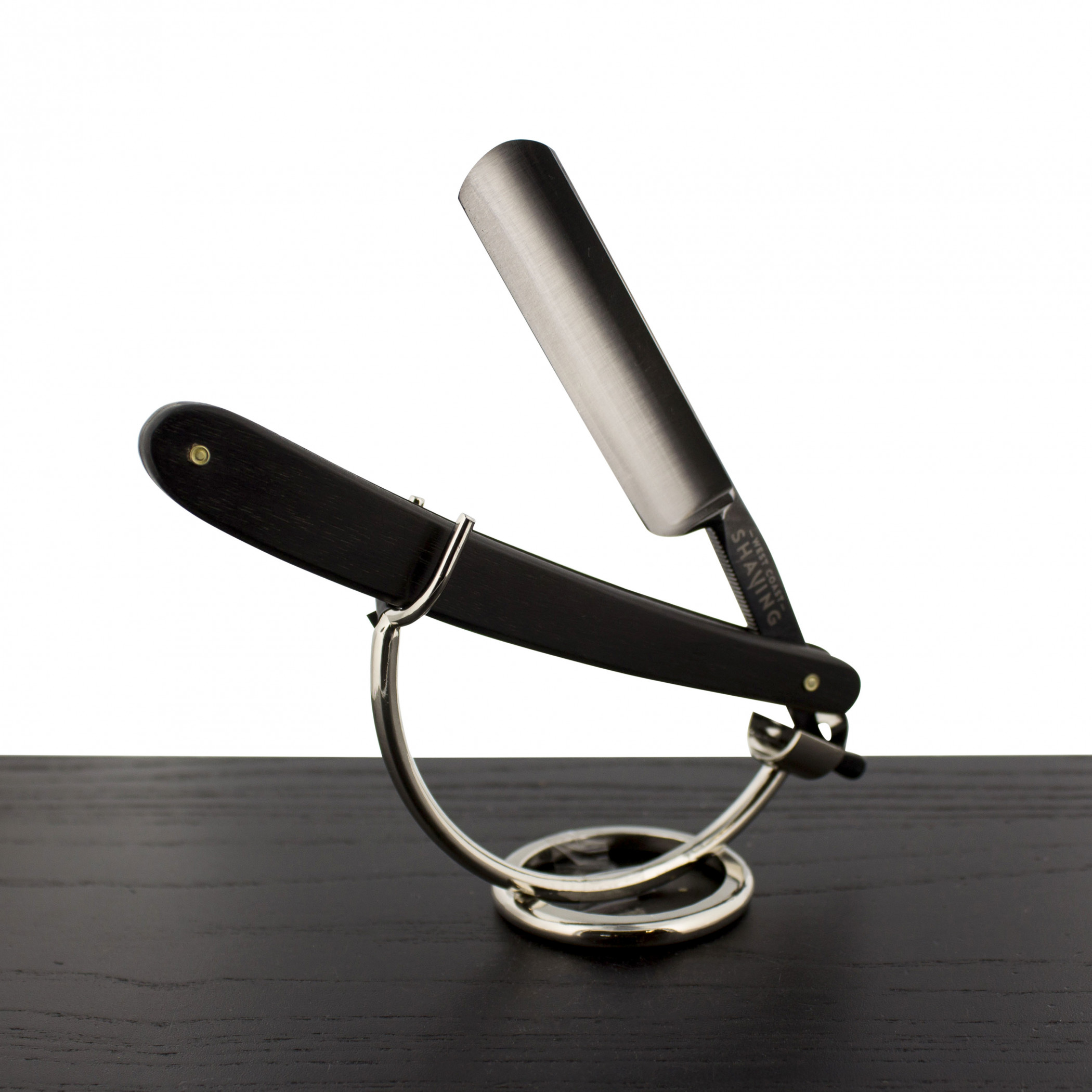 Product image 0 for WCS Ebony Wood Straight Razor, 5/8 Carbon Steel